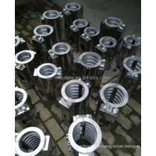 Réchauffeurs d&#39;extrudeuse en aluminium pour machine en plastique